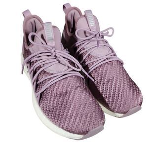 Puma Nrgy Neko Future Women's Lilac Lace-up Mesh Running Shoes Size 11